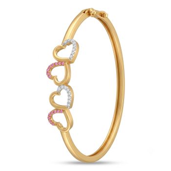 Heart Stone Casting Gold Gadi-hover