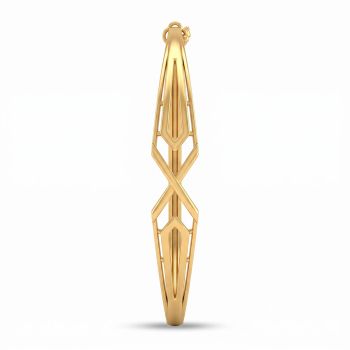 Elegant Openwork Geometric Gold Gadi-hover