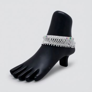 Bridal Jalra Mugappu Silver Kolusu-hover