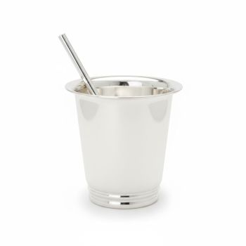 Divine Sip Silver Tumbler-hover