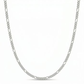 Silver Figaro Chain-hover
