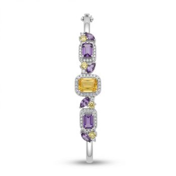 Elegant Multi-Color Silver Gadi-hover