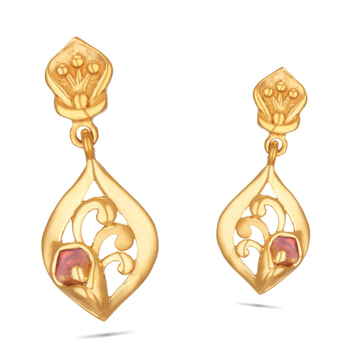 Floral Diamond Earring