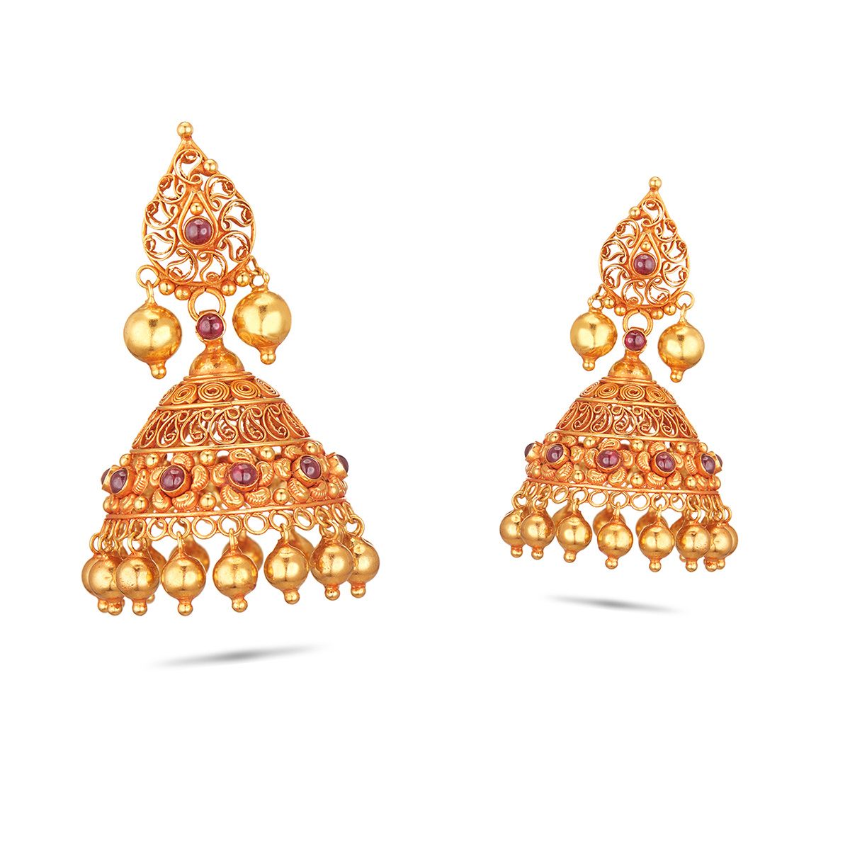 Buy Gold Plated Jhumka - Riansh Store – RIANSH STORE