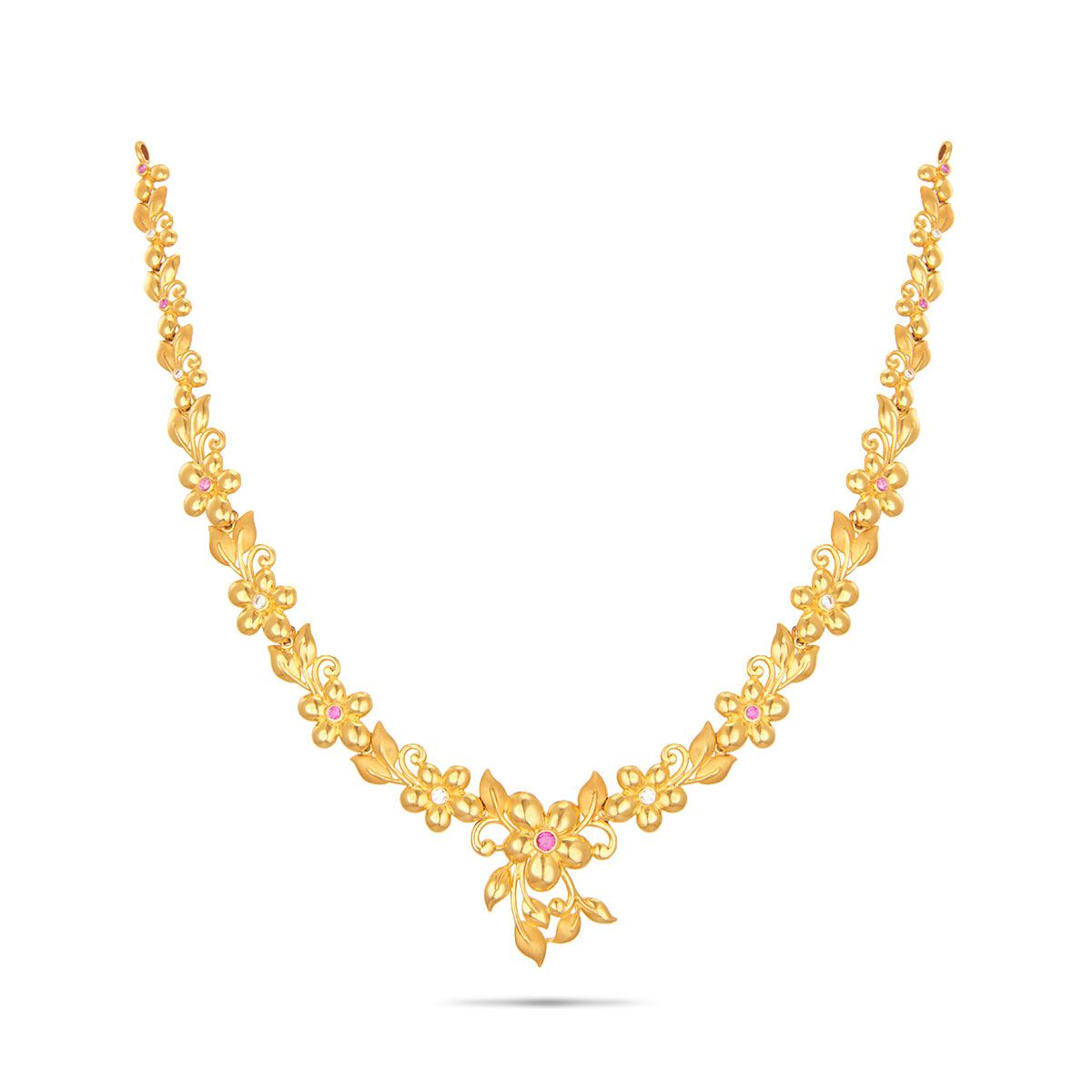 Elite Fancy Gold Necklace