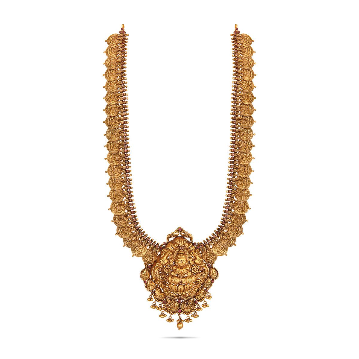 Sree Kumaran 22K Gold Lakshmi Kasu Malai | atelier-yuwa.ciao.jp