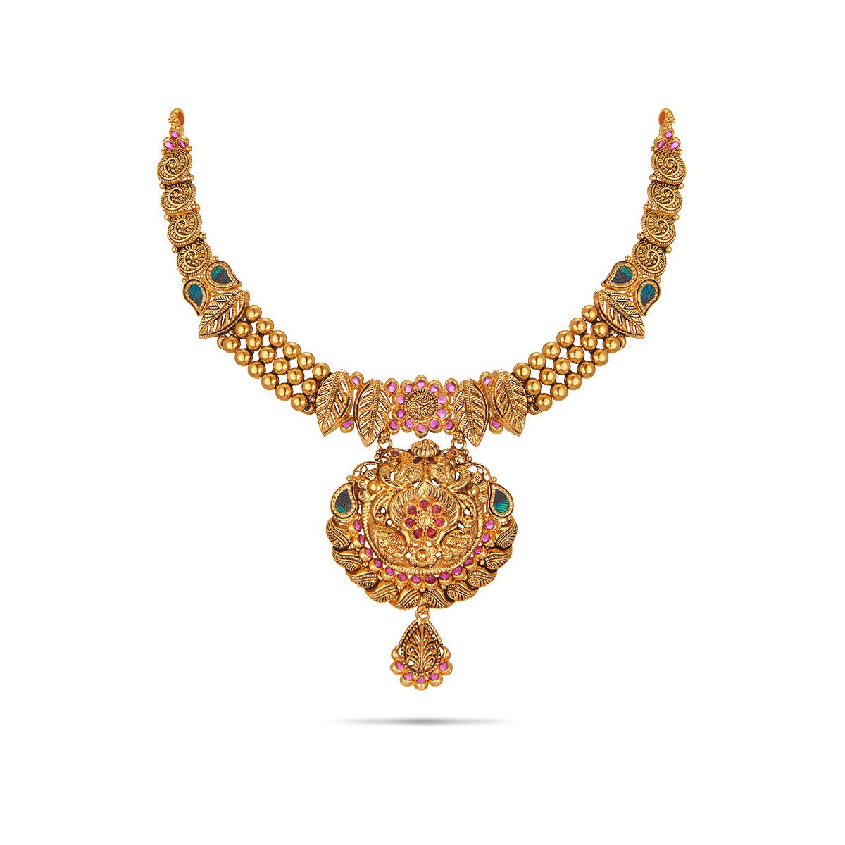 Latest Fancy Gold Necklace