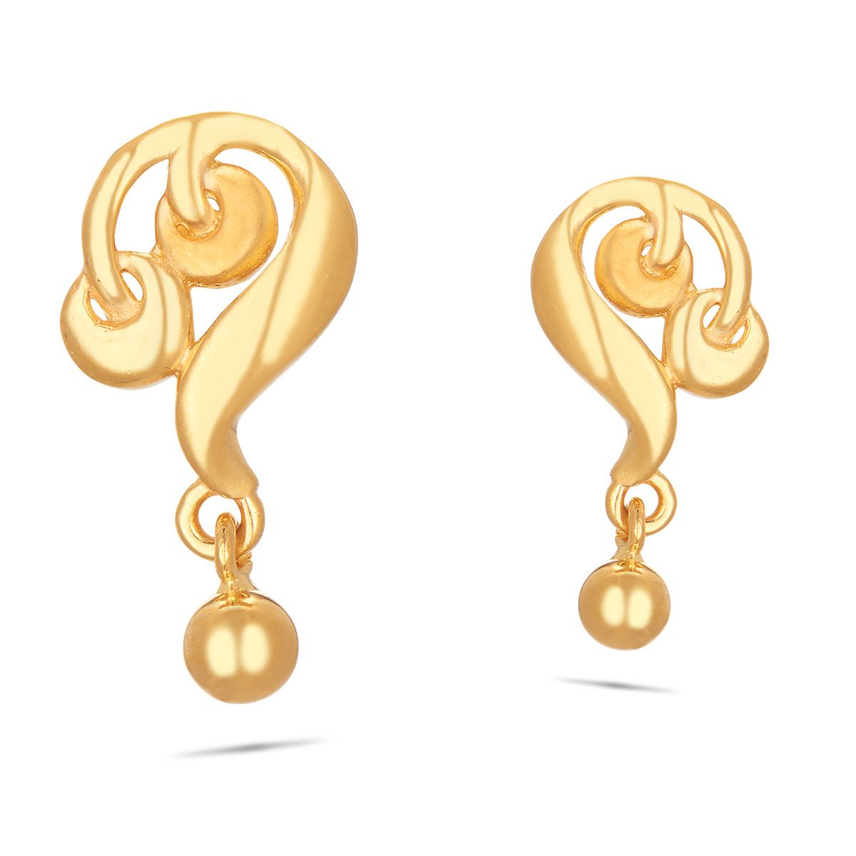 Yellow Chimes Earrings  Buy Yellow Chimes GoldToned Of 2 Heart Shaped  Long Chain Drop Earrings Online  Nykaa Fashion
