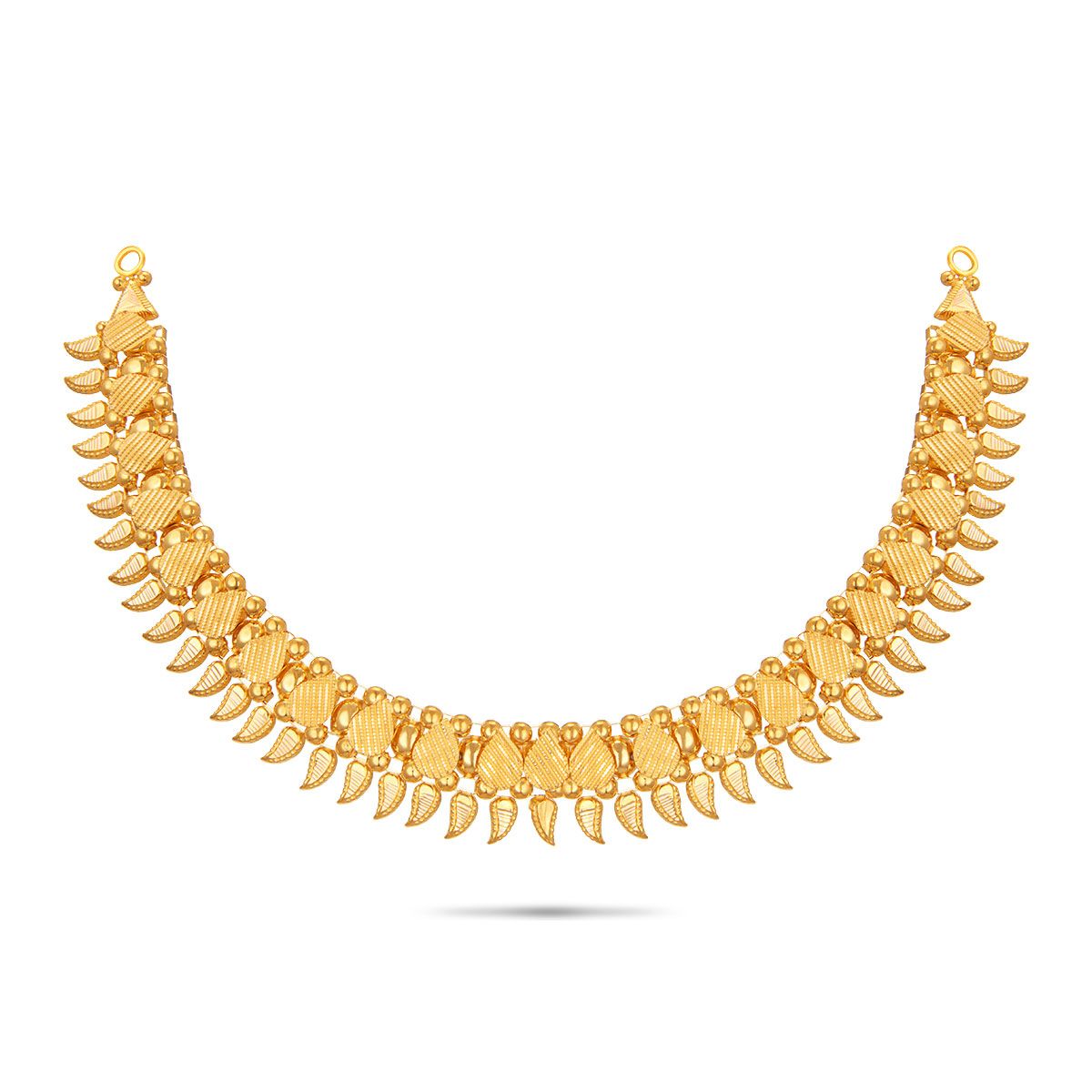 Palakka Kerala Gold Necklace Designs Traditional South Indian Covering  Jewellery NL24923