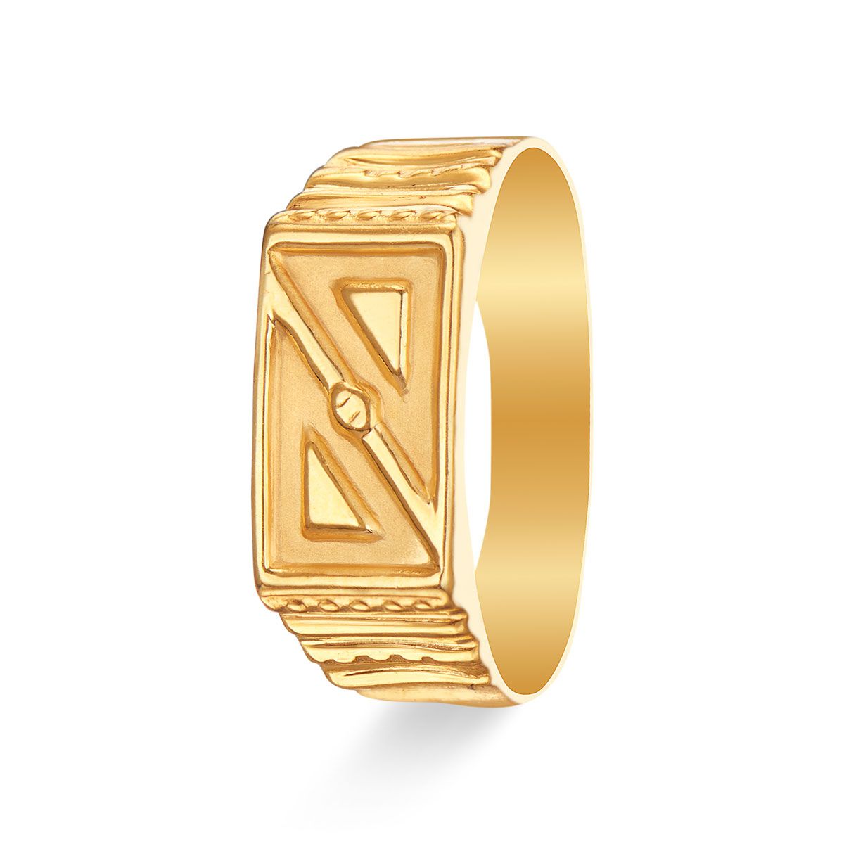 Men's Gold Wedding Bands and Rings - Manly Bands