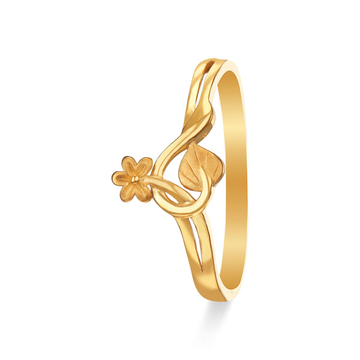 Golden Blooming Flower Ring – GIVA Jewellery