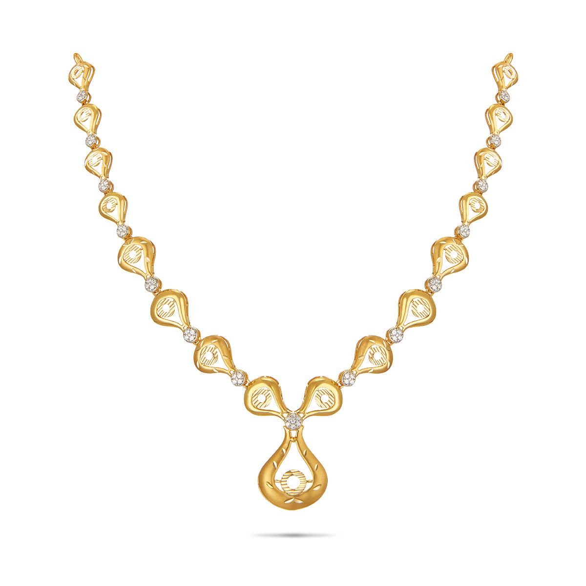 Exciting Gold Fancy Necklace