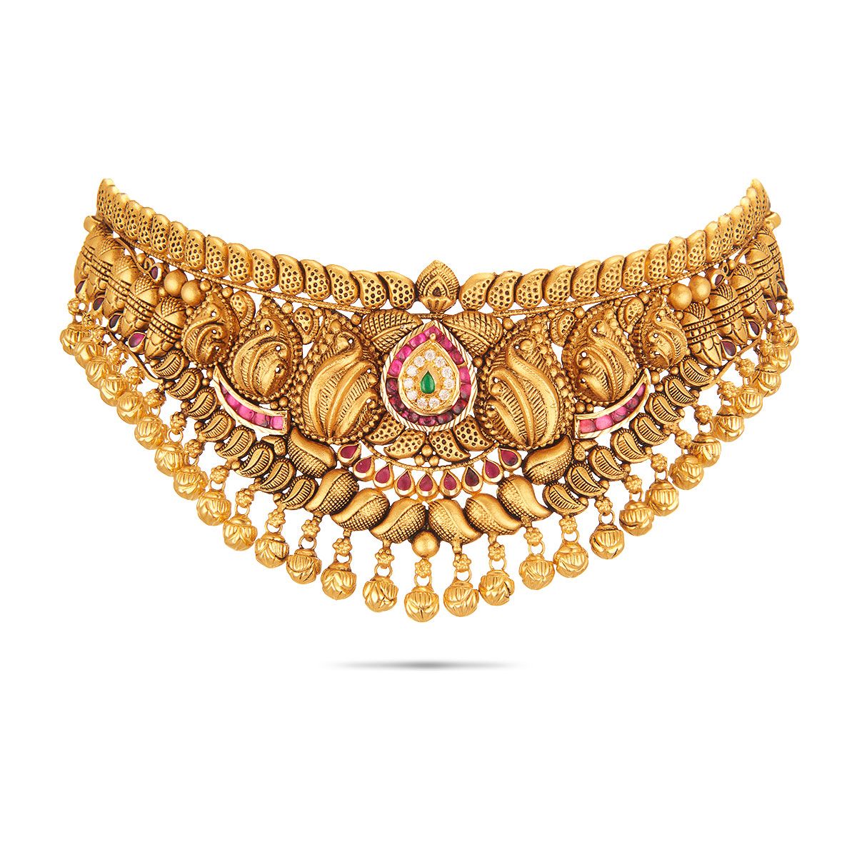 Bridal Pacchi Kundan Jadau Choker Necklace/ Indian Wedding Jewelry –  AryaFashions