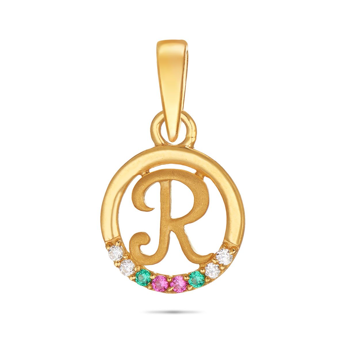 Captivating Gold Letter Pendant