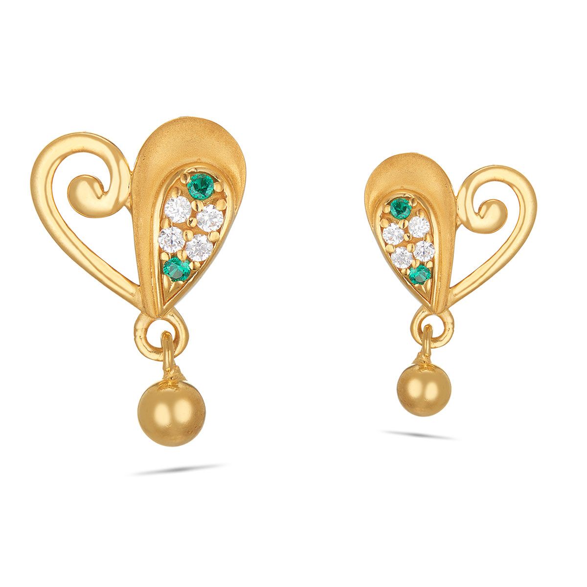 Enticing Floral Diamond Earring