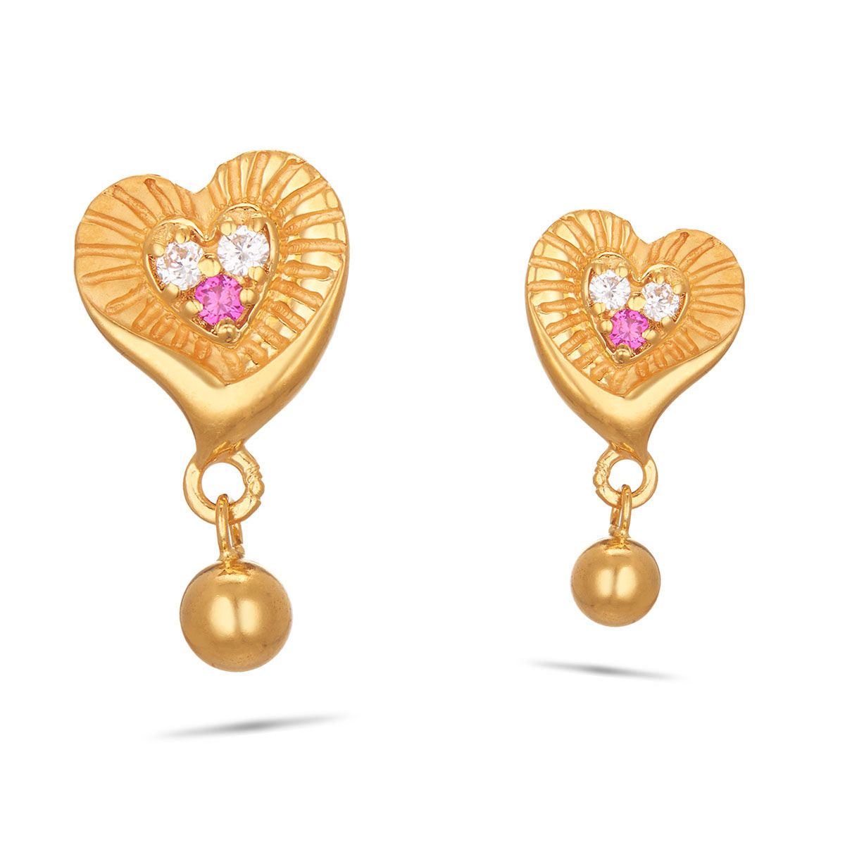 Top more than 225 22kt gold fancy earrings