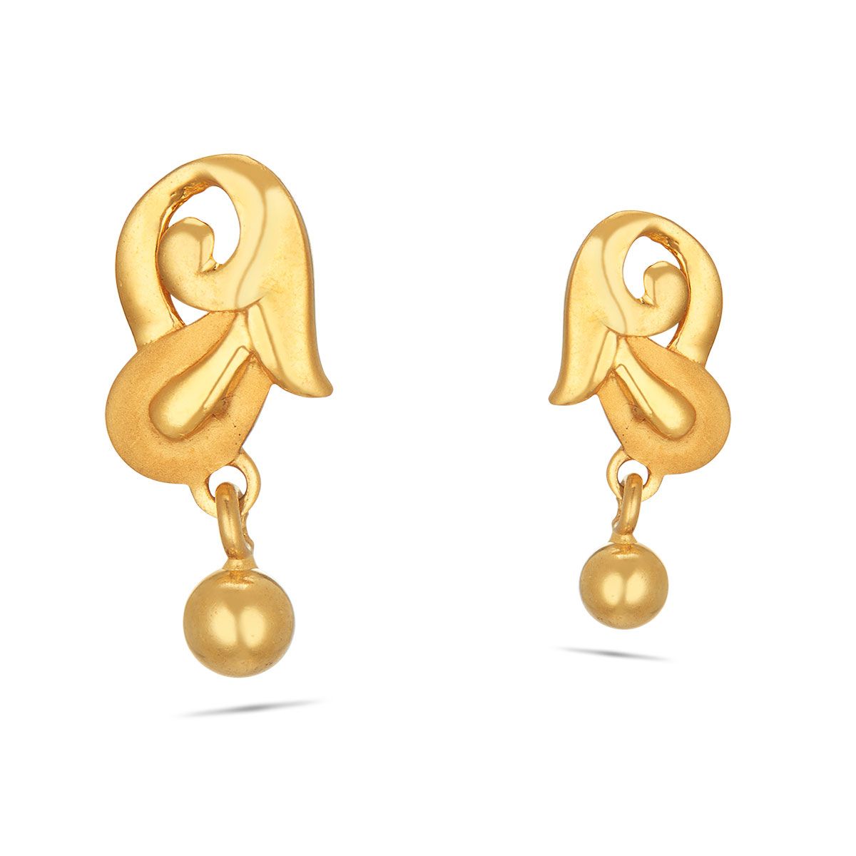 Nautical Knot Gold Stud Earrings – Stefanie Wolf Designs