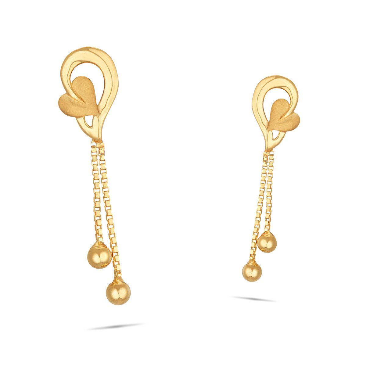 Wholesale Gold Crystal Threader Earrings - Clear Sosie Designs Jewelry