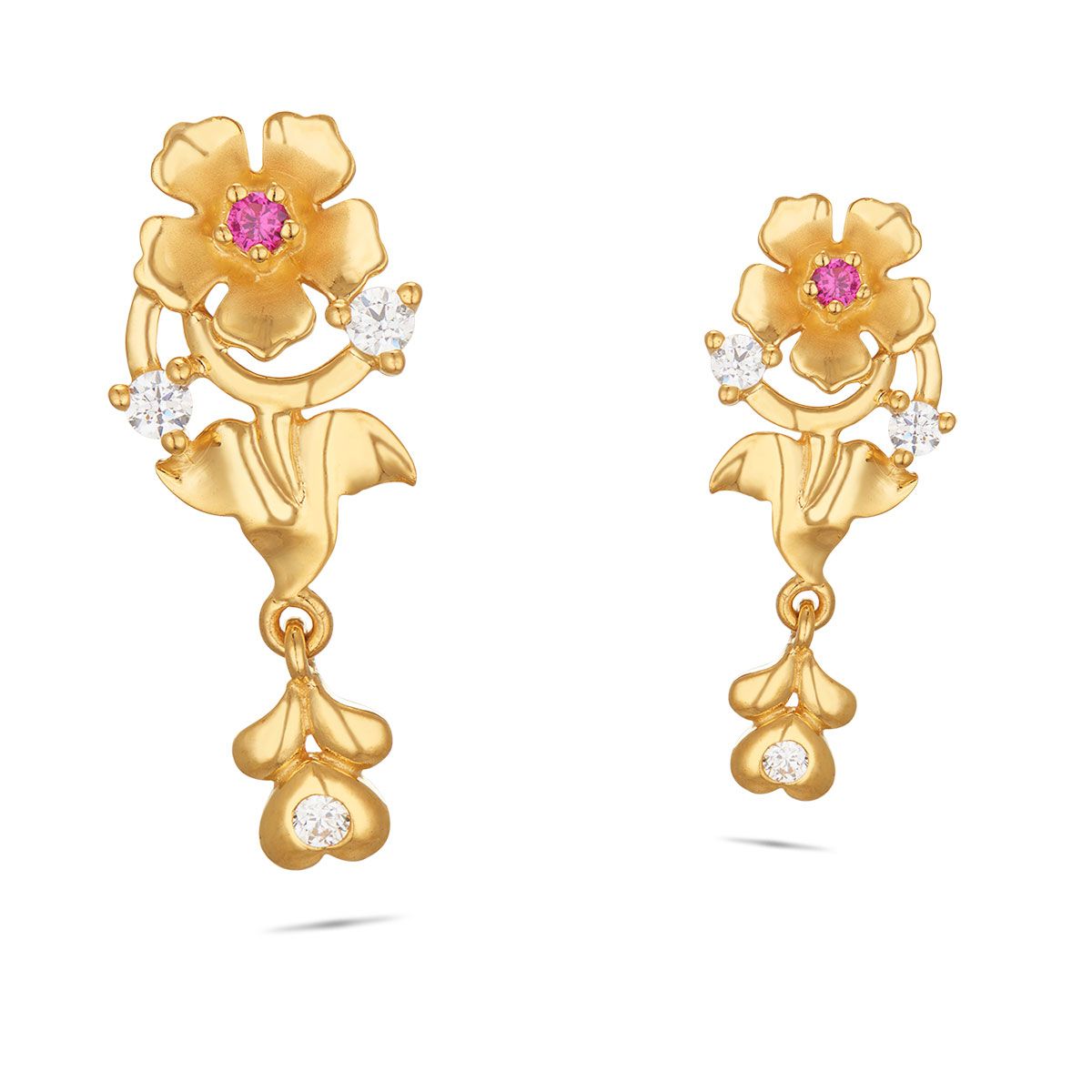 Designer online flower earrings