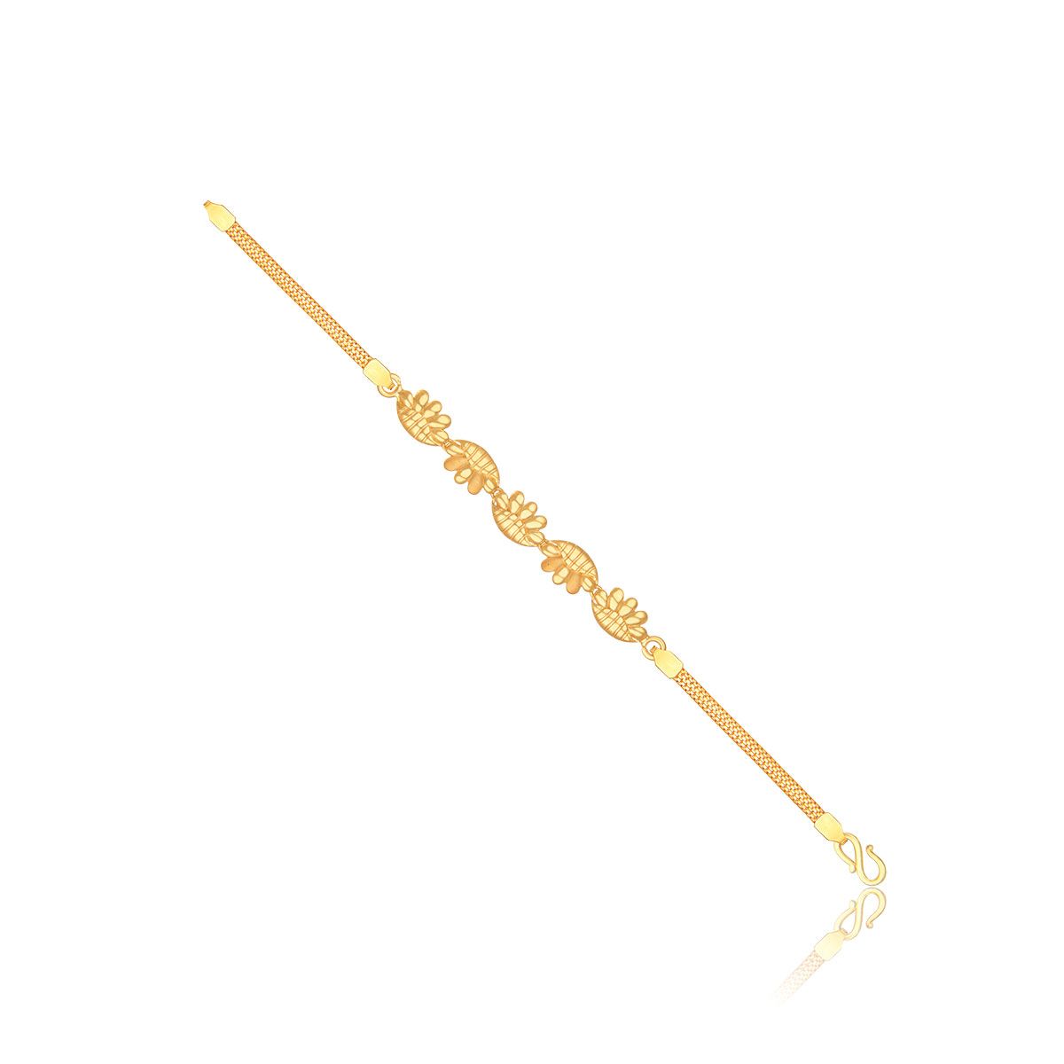 Impressive Gold Casting Bracelet