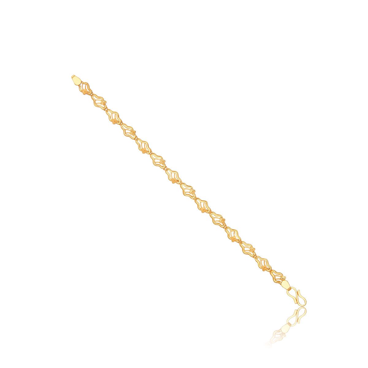 Mens Eternal Classics Twin Wide Link 24k Gold Bracelet With 18K Tibetan  Bow, Yellow Solid FINE, And Gold Accents From Aydqo, $16.69 | DHgate.Com