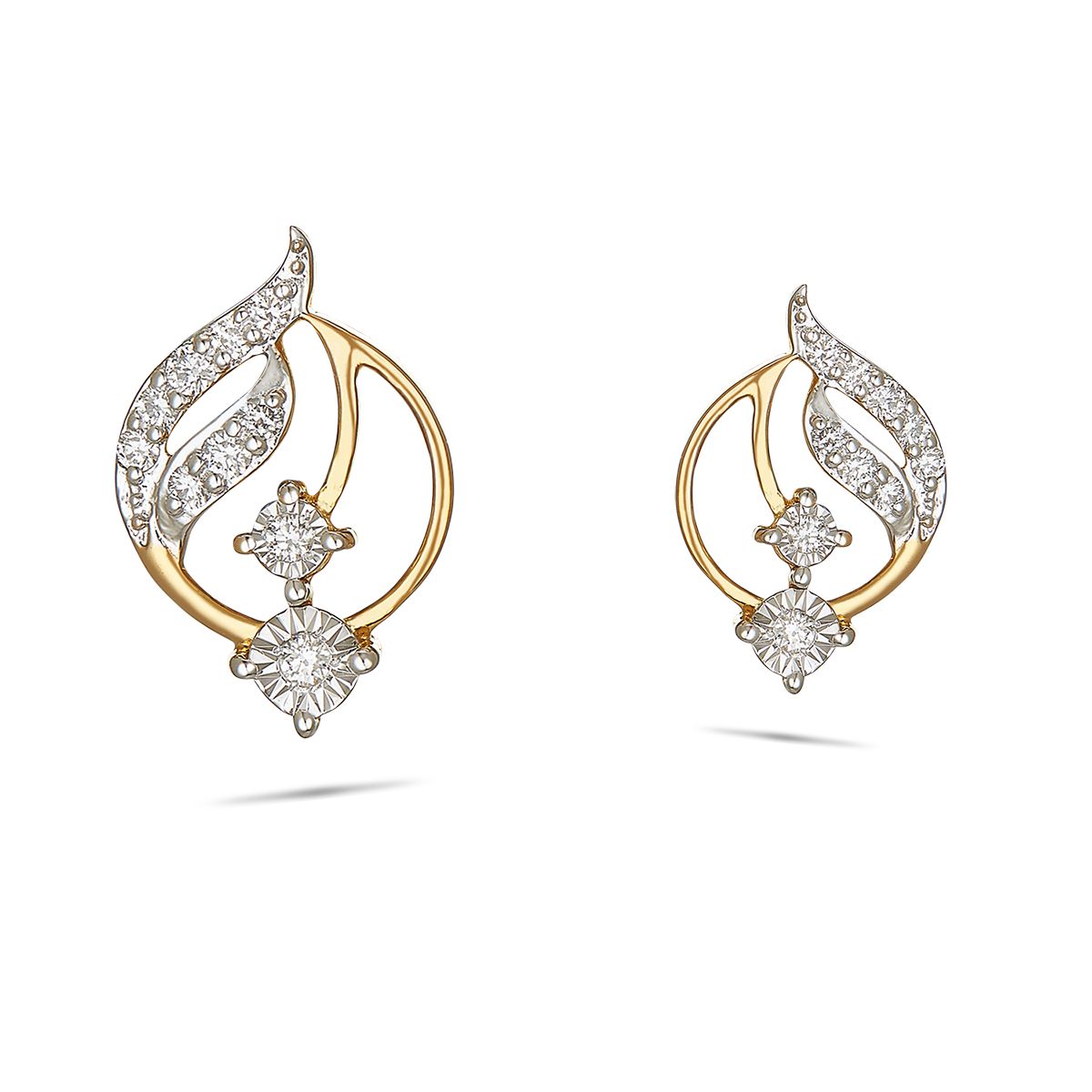 Elegant Diamond Earring