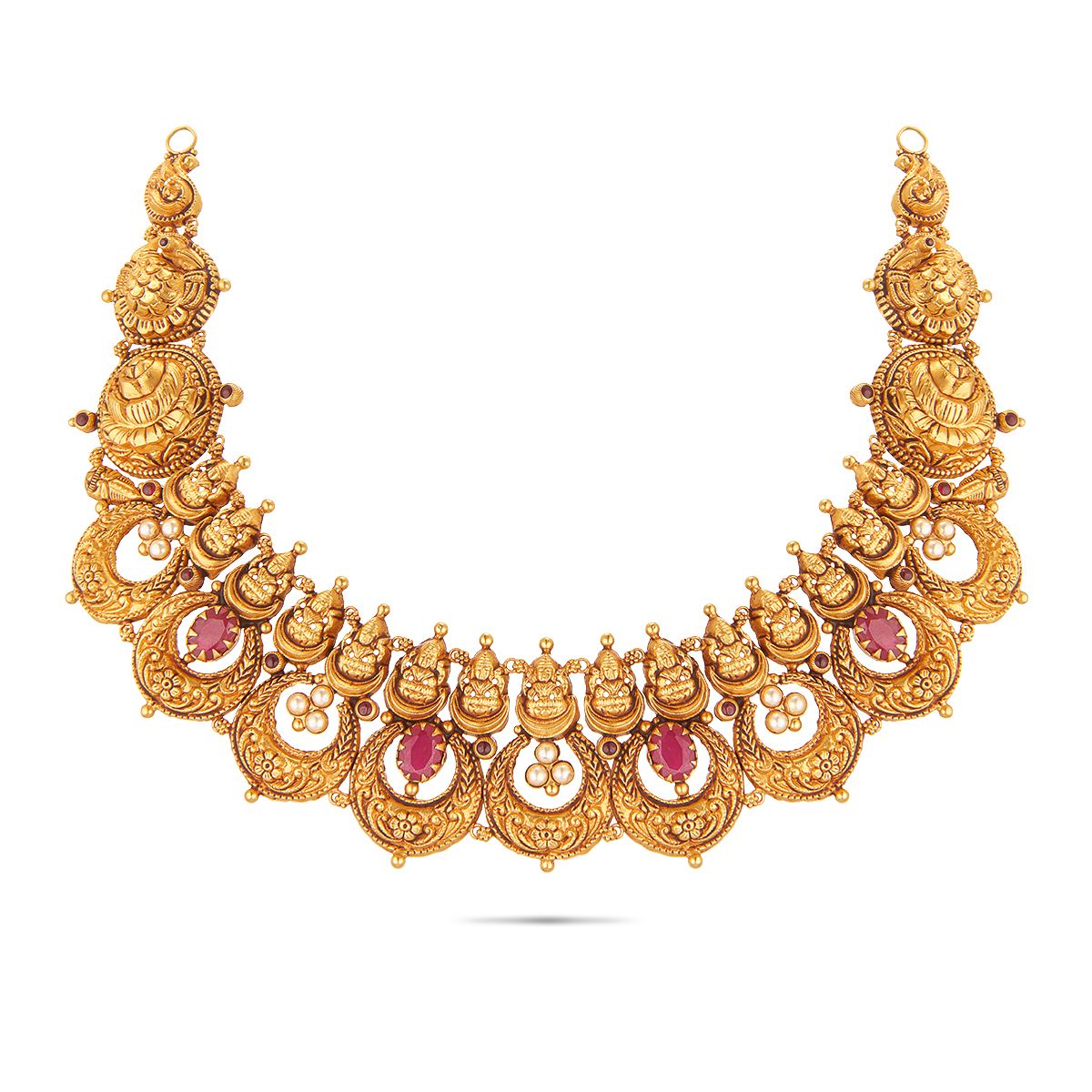 Enticing Trendy Gold Necklace