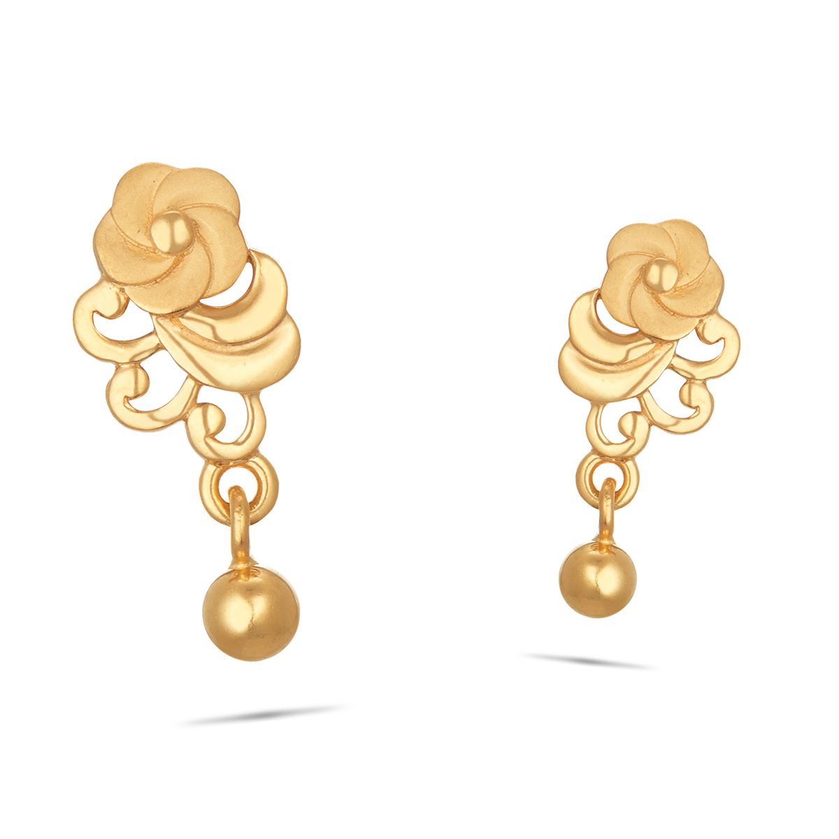 Shop Indian Gold Earrings | 22k Gold Earrings for Women | Gold Palace