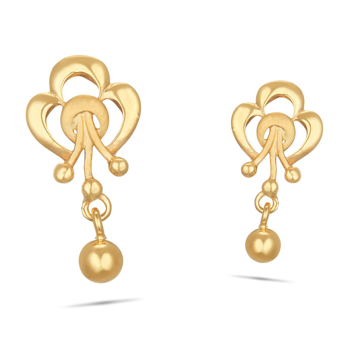 Best Gold Earring Designs for Daily Use - Jewellery Blog