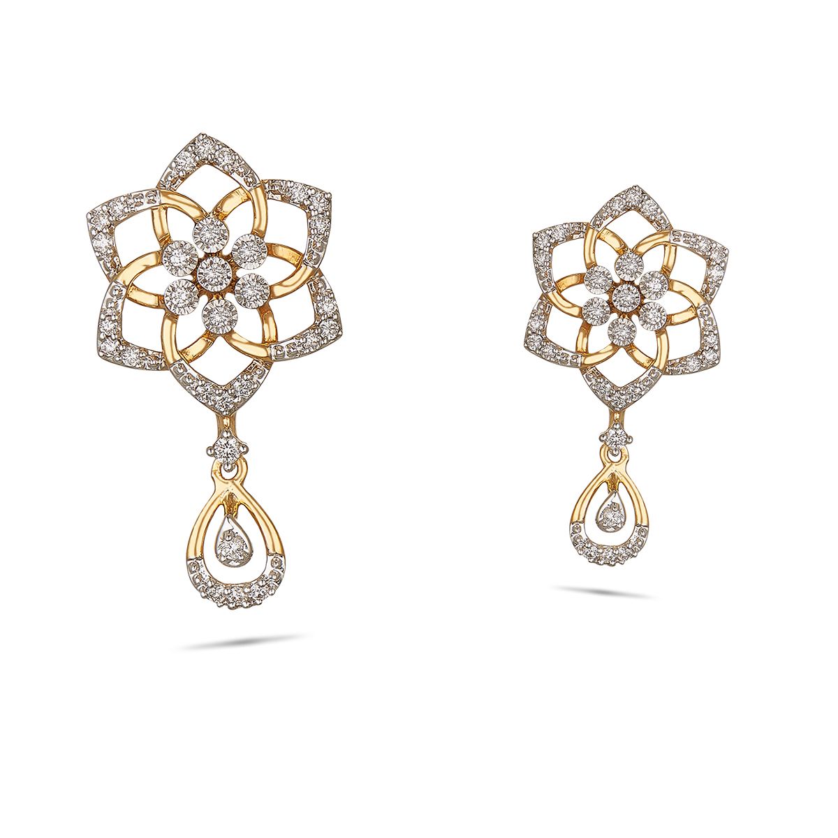 Stylist And Attractive Diamond Earring
