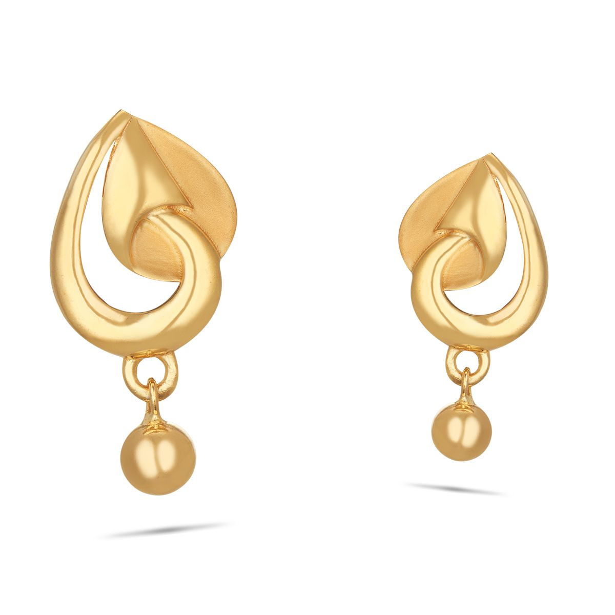 Buy Vaibhav Jewellers 22K Signity Gold Stud Earrings 81VH737 Online from  Vaibhav Jewellers