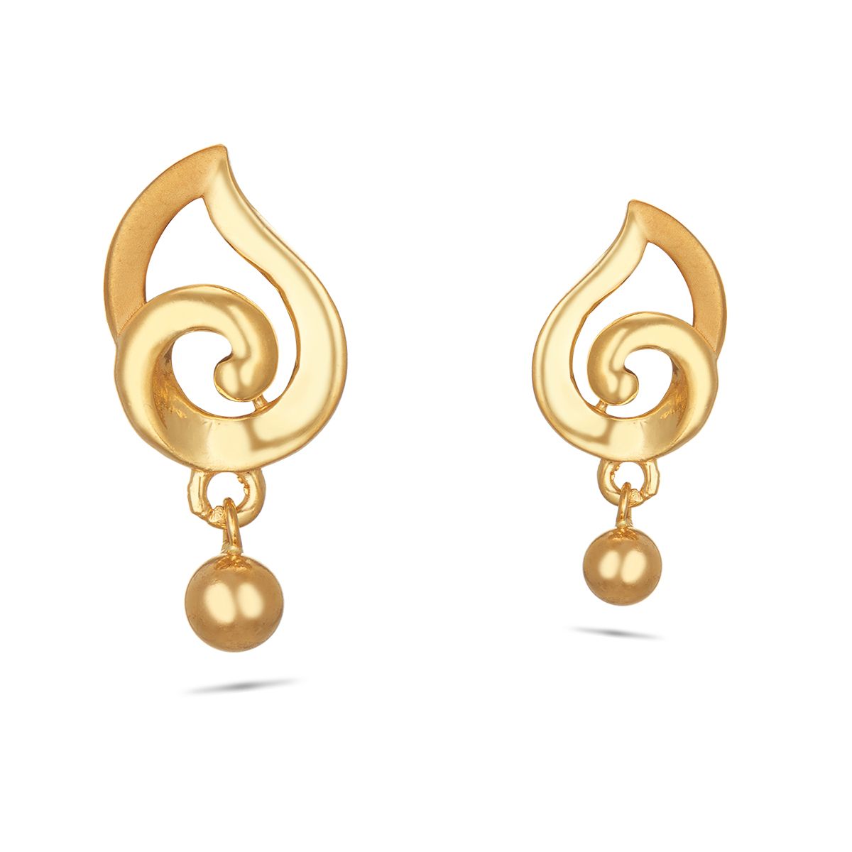 Buy 1 Gram Gold Earrings New Design Flower Model Earrings Online