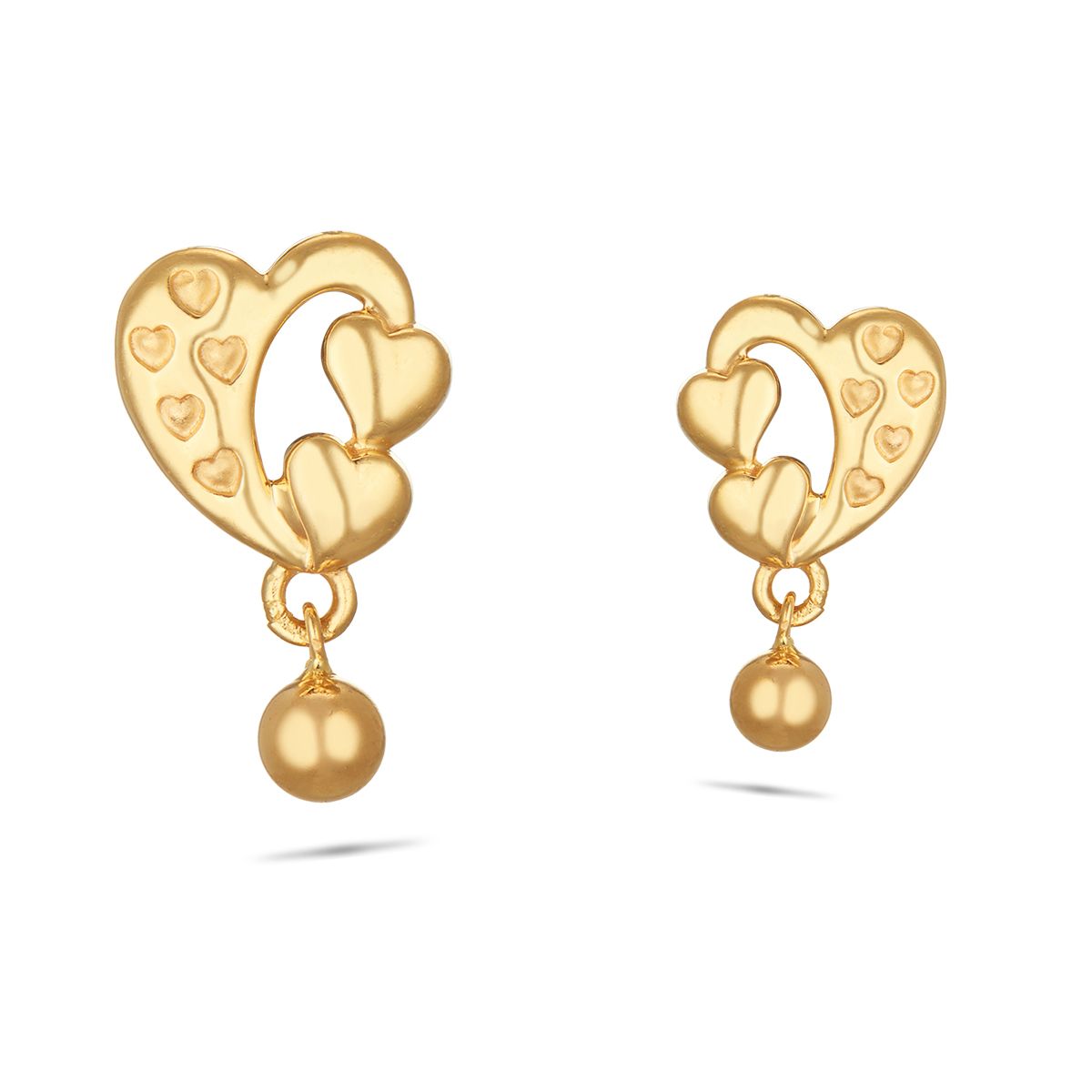 Heart Gold Earring