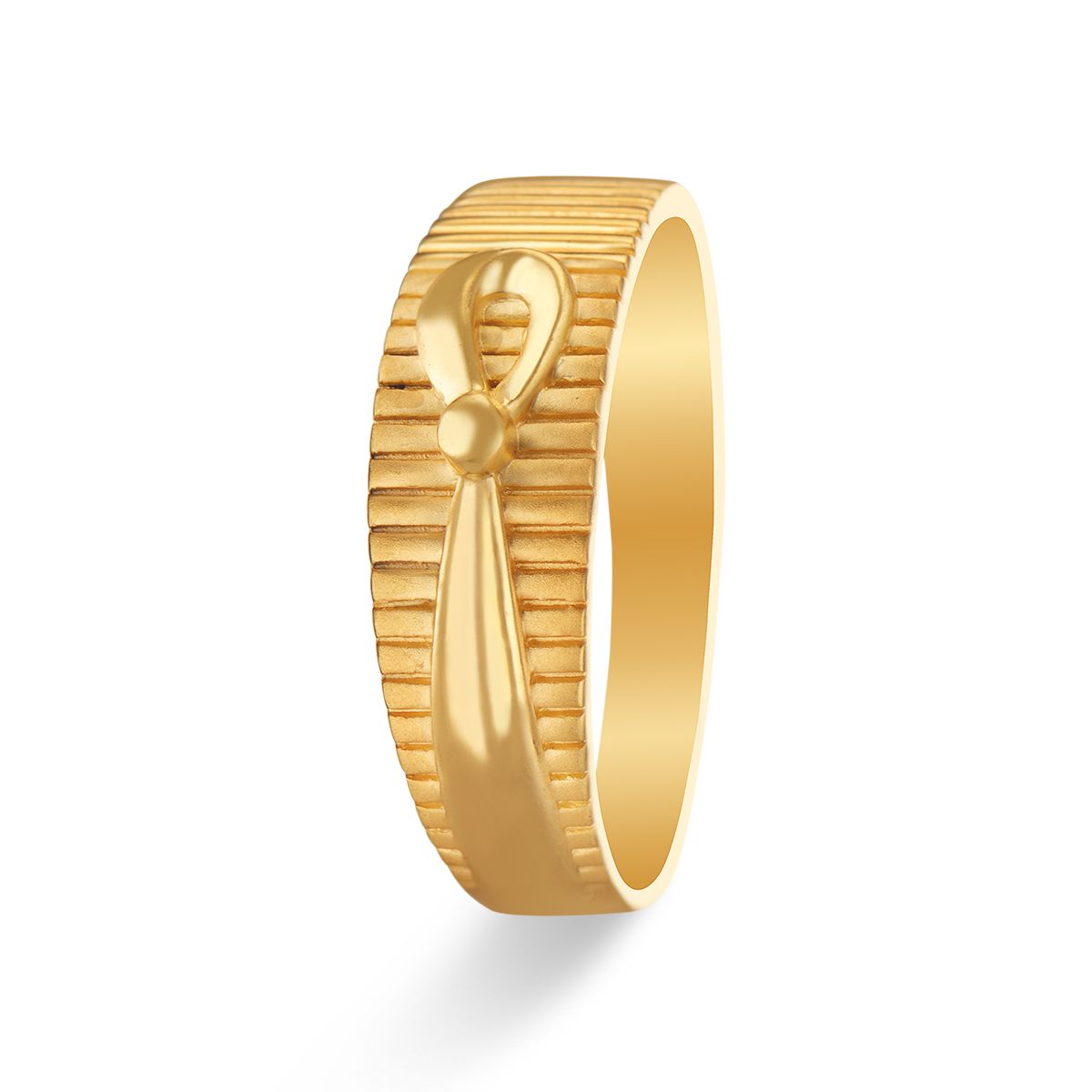 Trendy 4 Finger Ring Floral Chain Designed Golden Toned – Hayagi