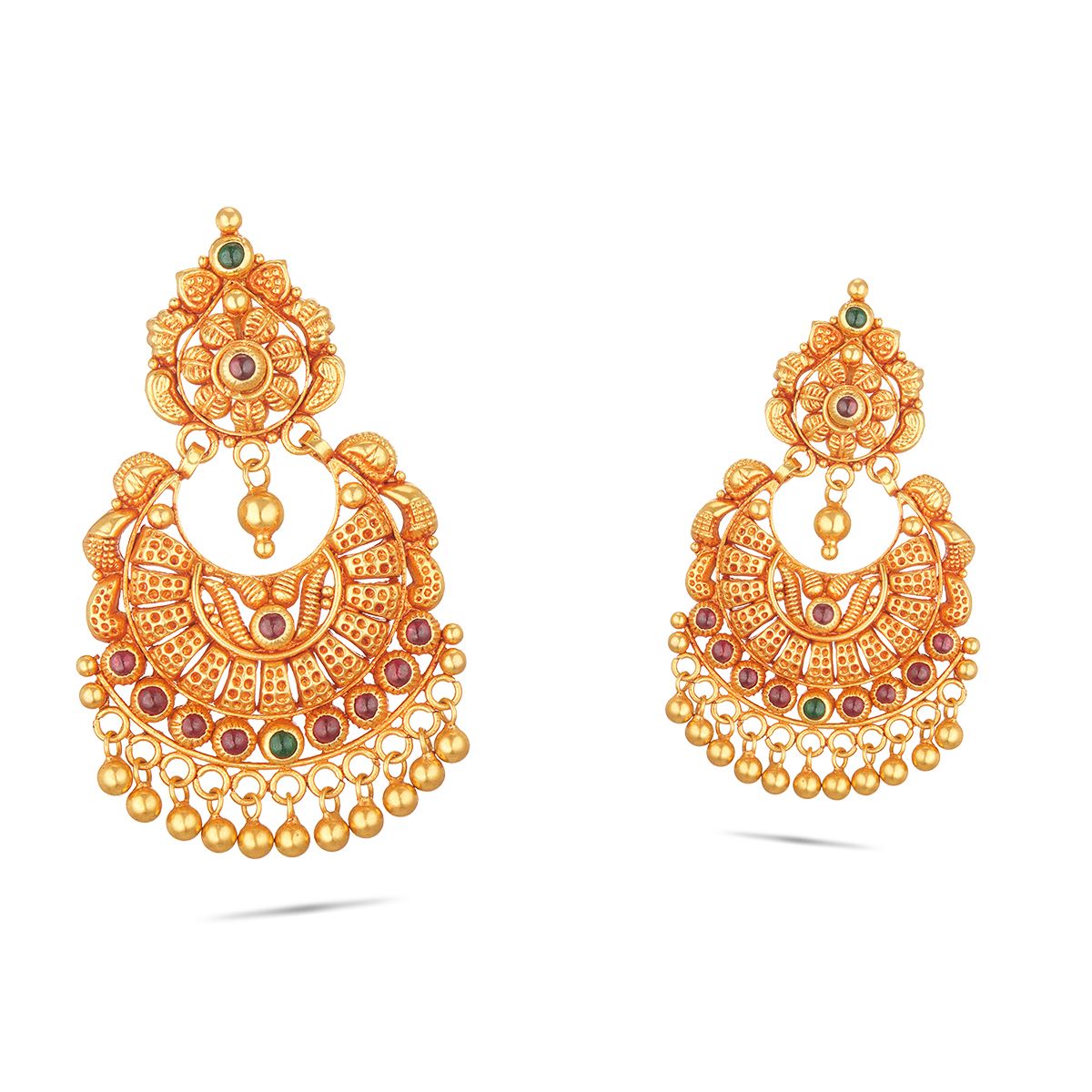 Traditional Wear Gold Earring