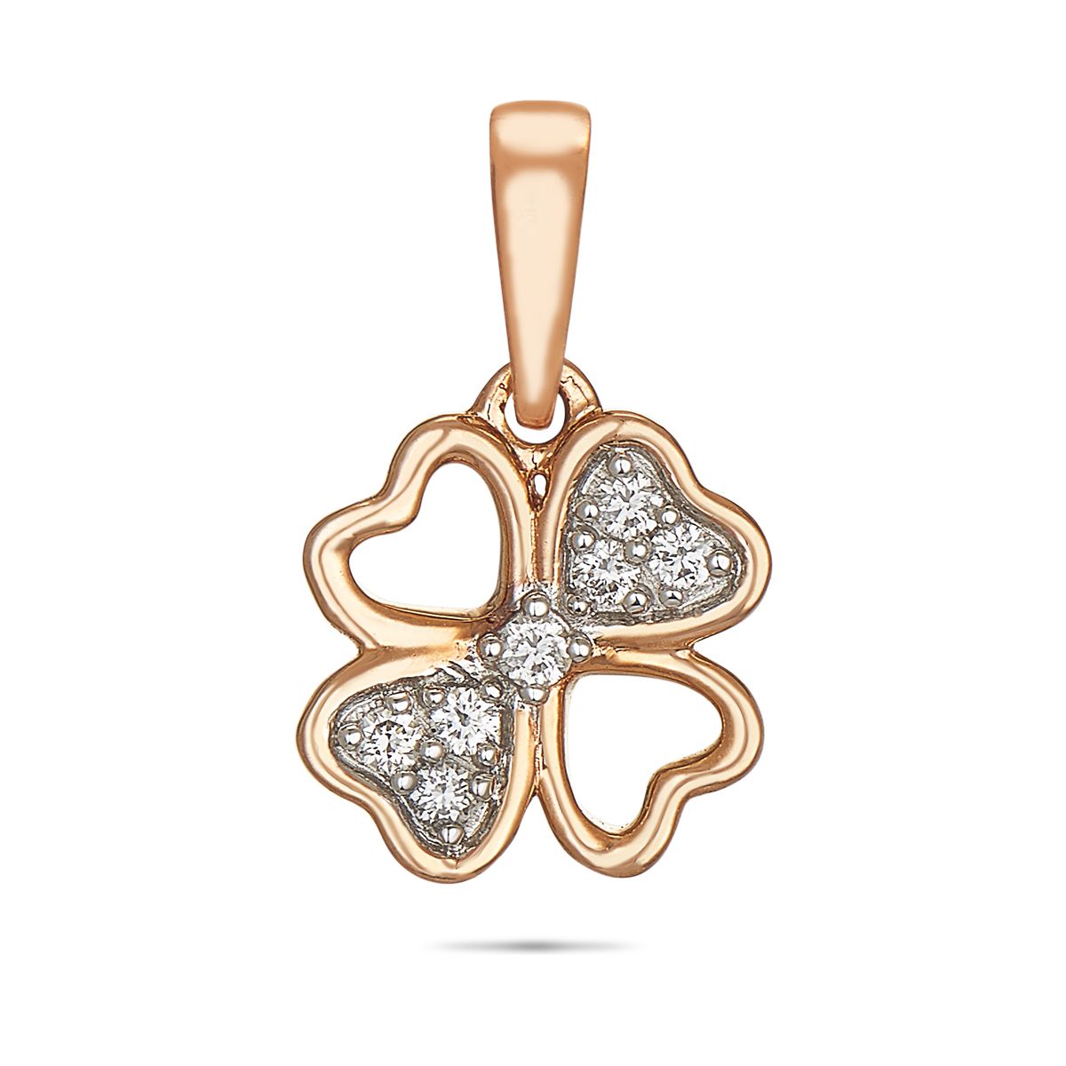 Magnetic Heart Clover Necklace – Shreedevi Jewellers