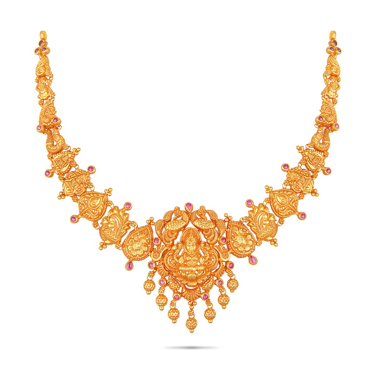 Stunning Temple Gold Necklace
