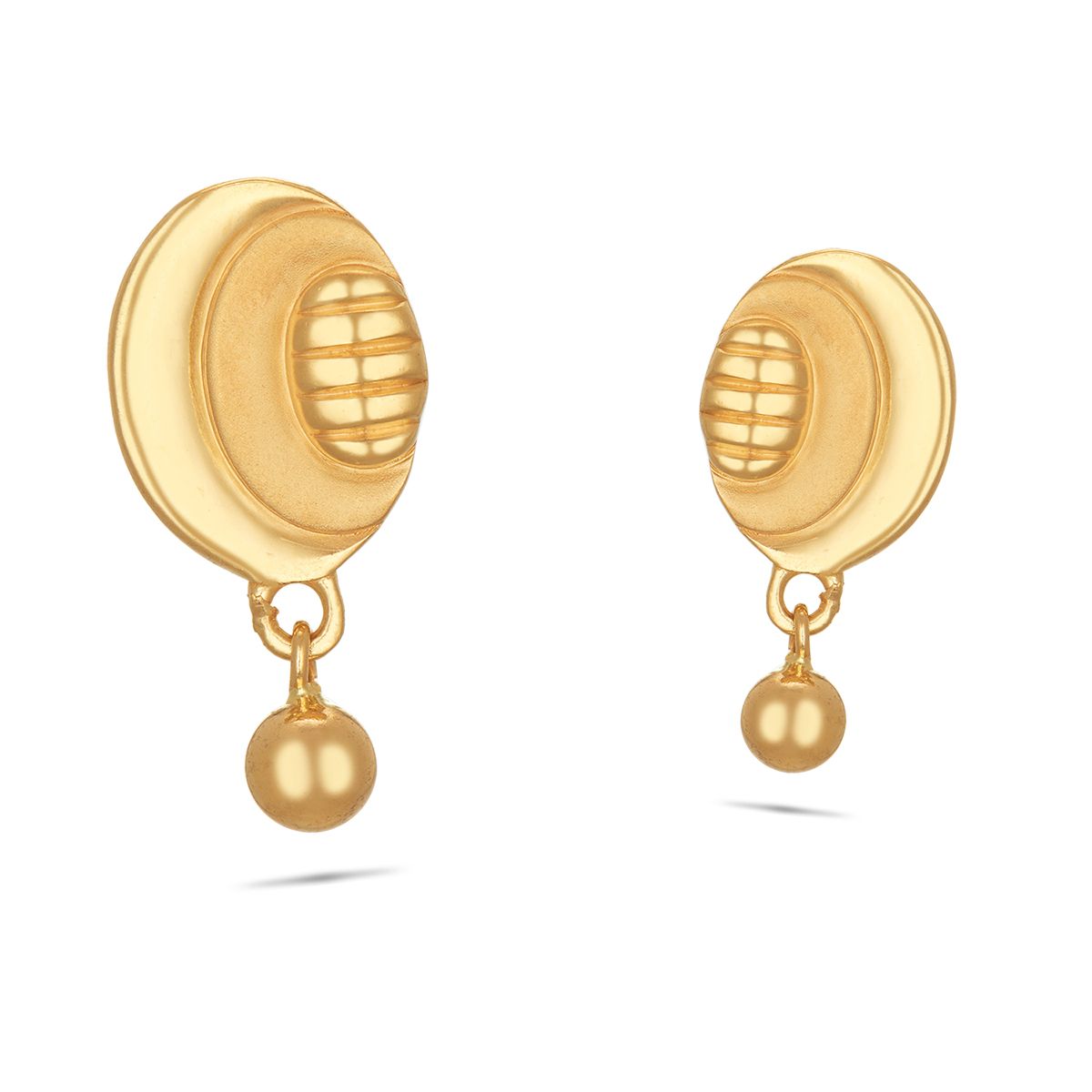 Fancy Gold Earrings with Diamonds