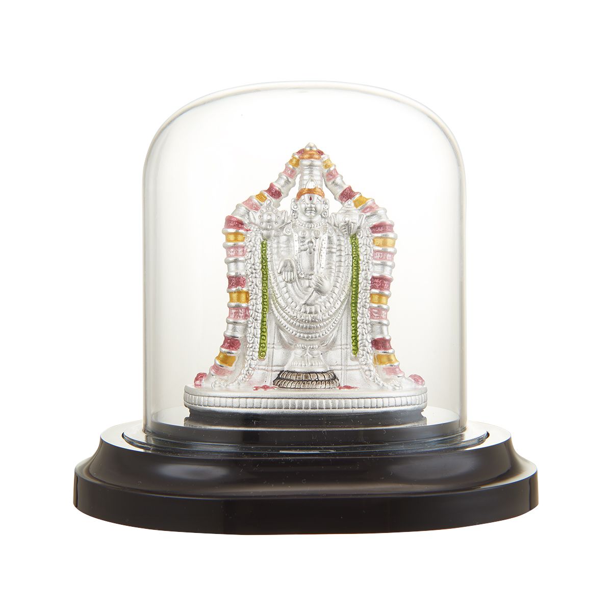 Silver Venkateshwara Swamy Idol - Mata Payals Exclusive Silver Jewellery