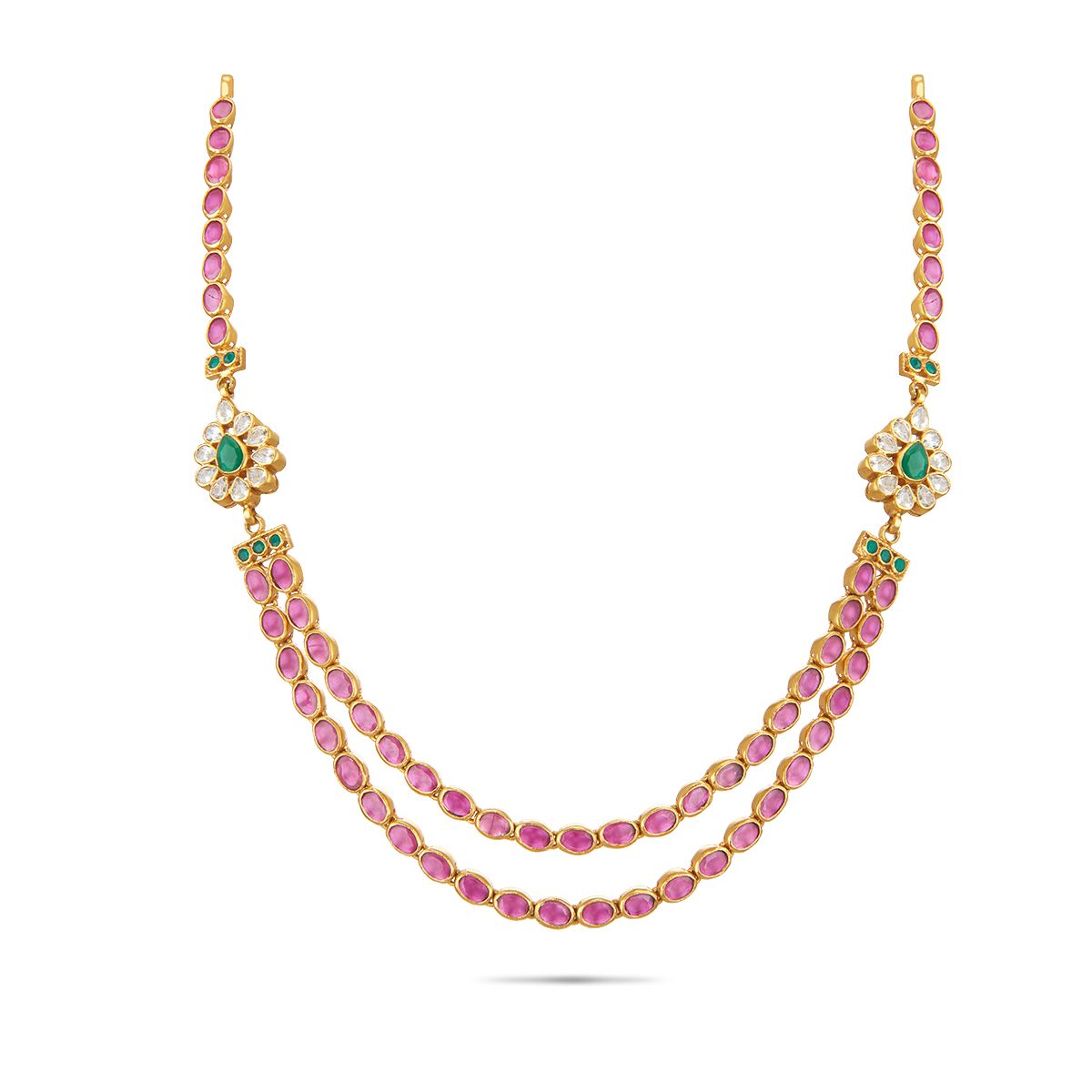 Ruby online necklace joyalukkas