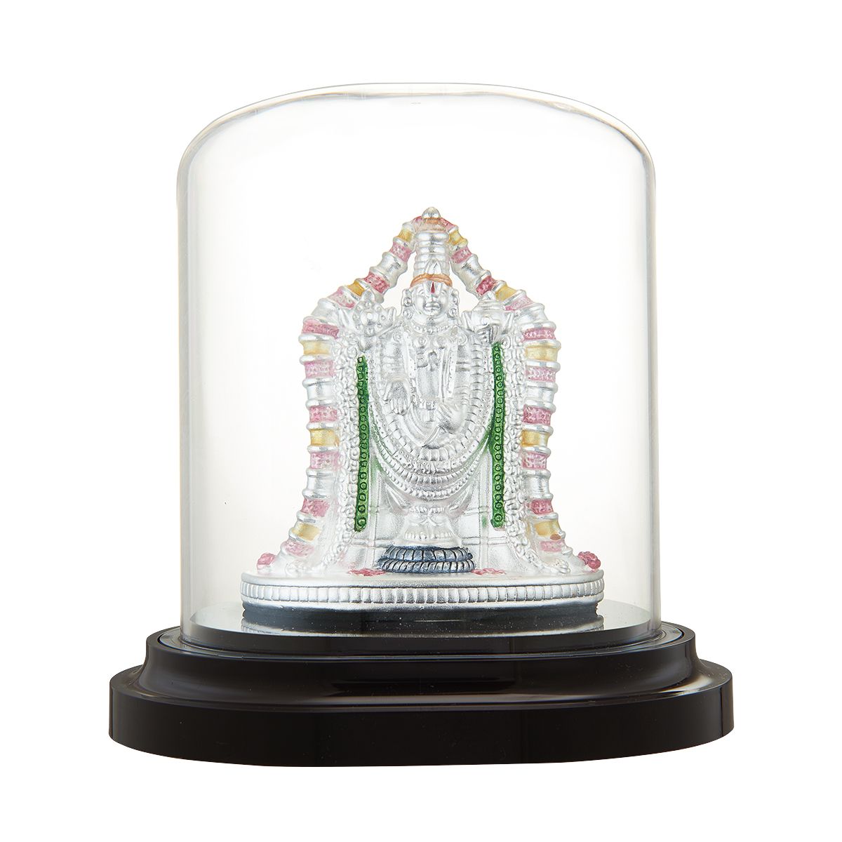 Buy Antique Silver Tirupati Balaji Idol Online | store.krishnajewellers.com