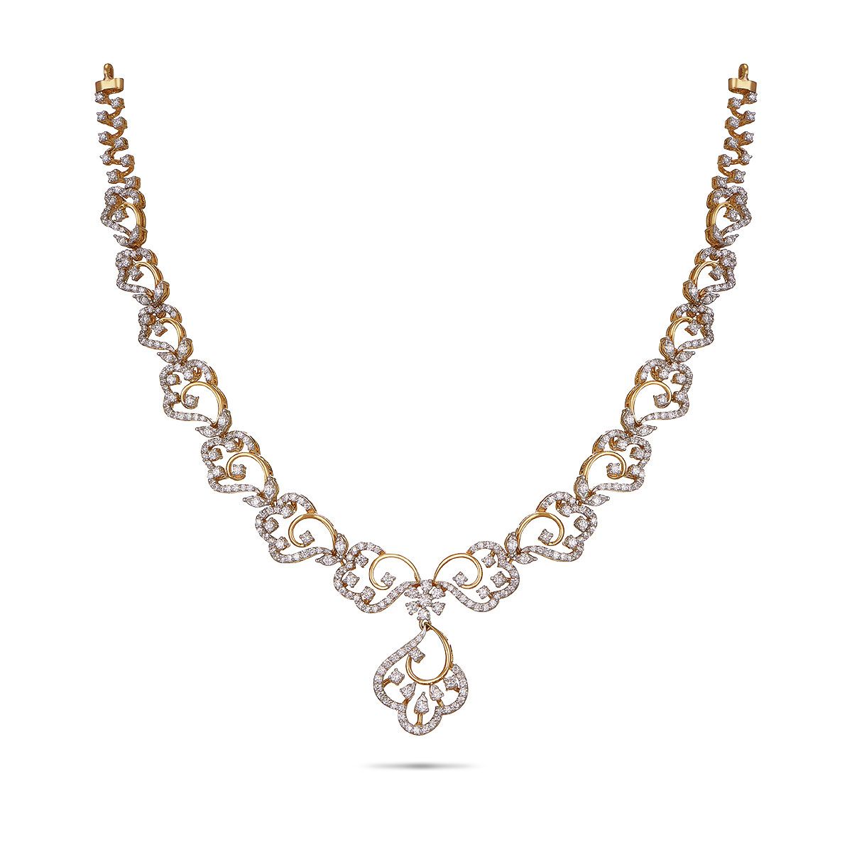 FANCY DIAMOND NECKLACE