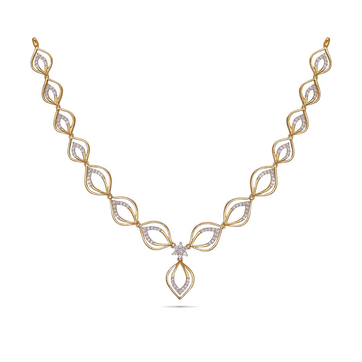 Solitaire necklace shop price