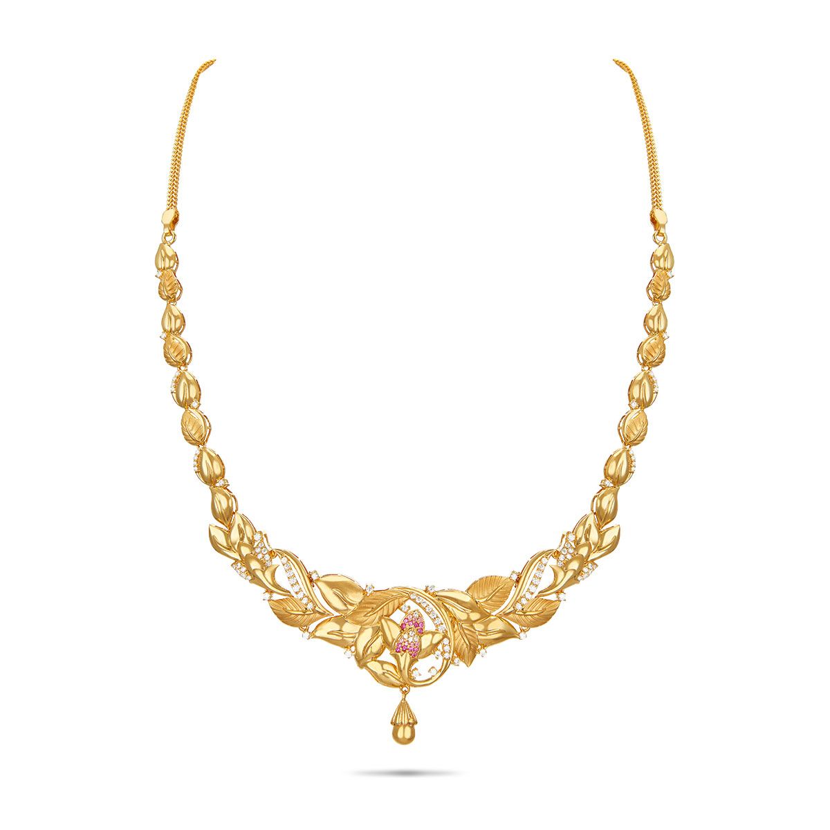 Exciting Gold Fancy Necklace