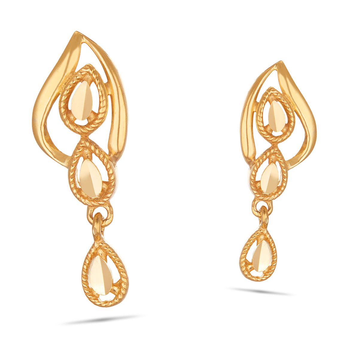 Simple And Elegant Gold Earring