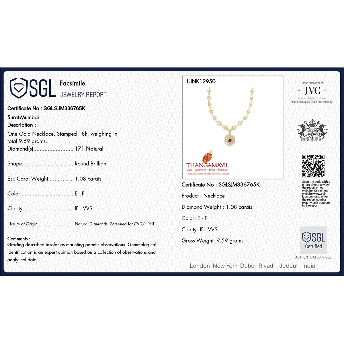 Exciting Diamond Necklace