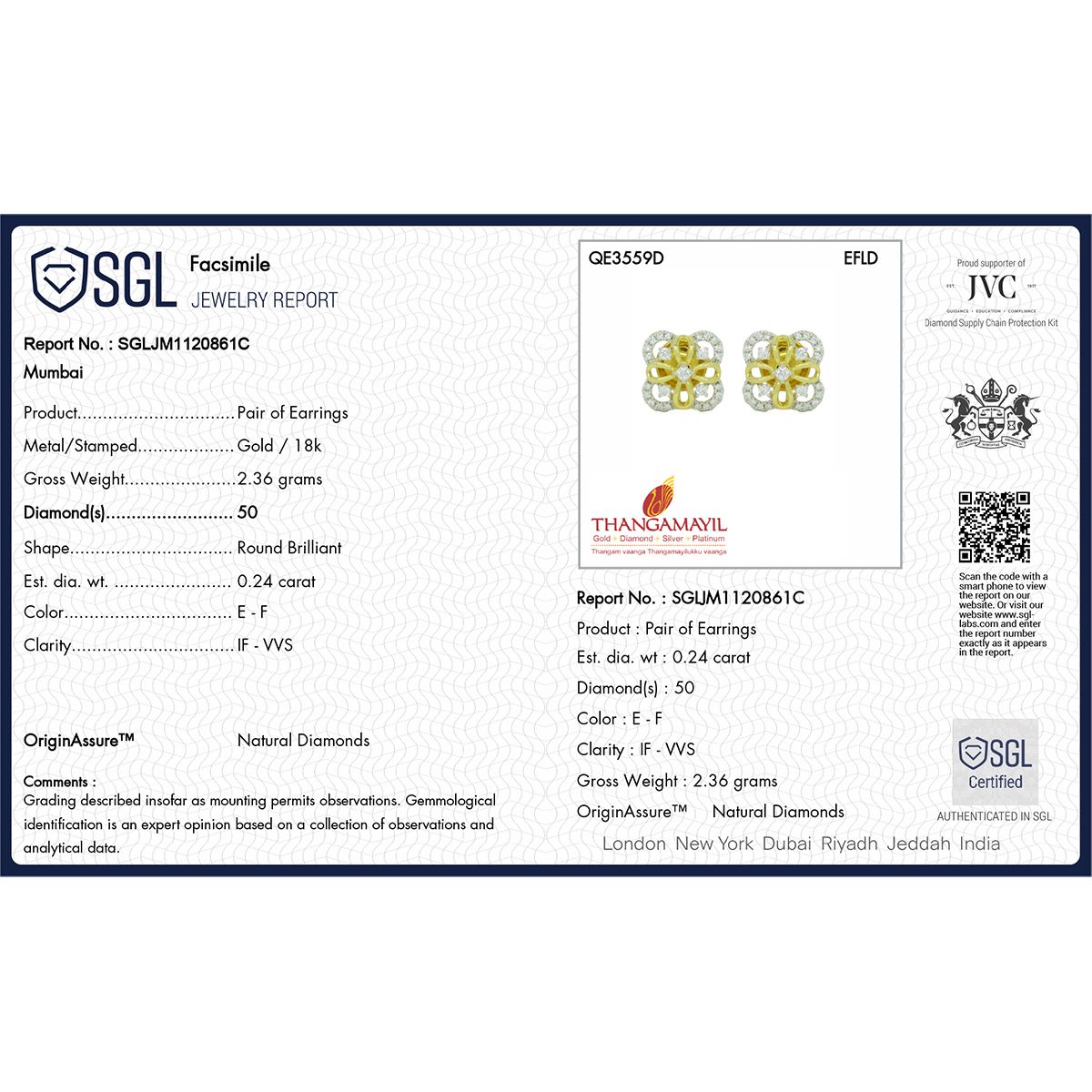 New Trendy Diamond Earring