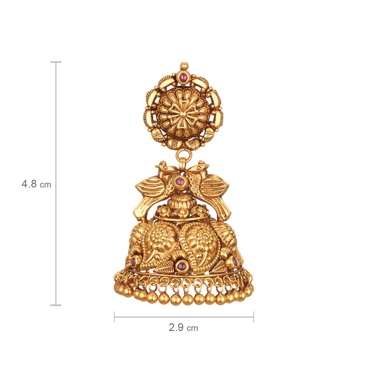 Model Jimikki Kammal Latest Design Gold Jimikki Kammal