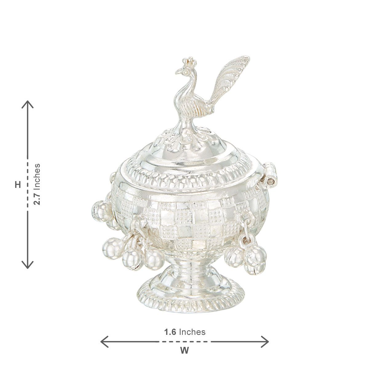 Kumkum Chimil Silver Kumkum Box Grt Silver Kunguma Chimizh In Grt Silver  Kunguma Chimizh Designs 2025