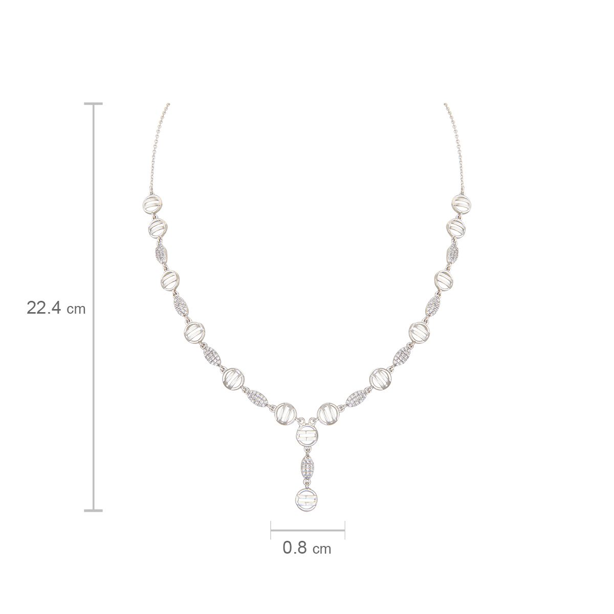 Stunning Silver Necklace
